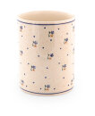 Vase with cute flower decor